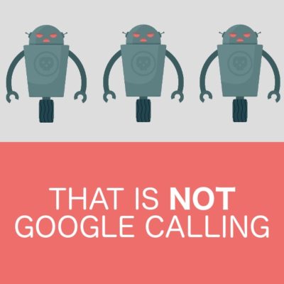 google listing phone call