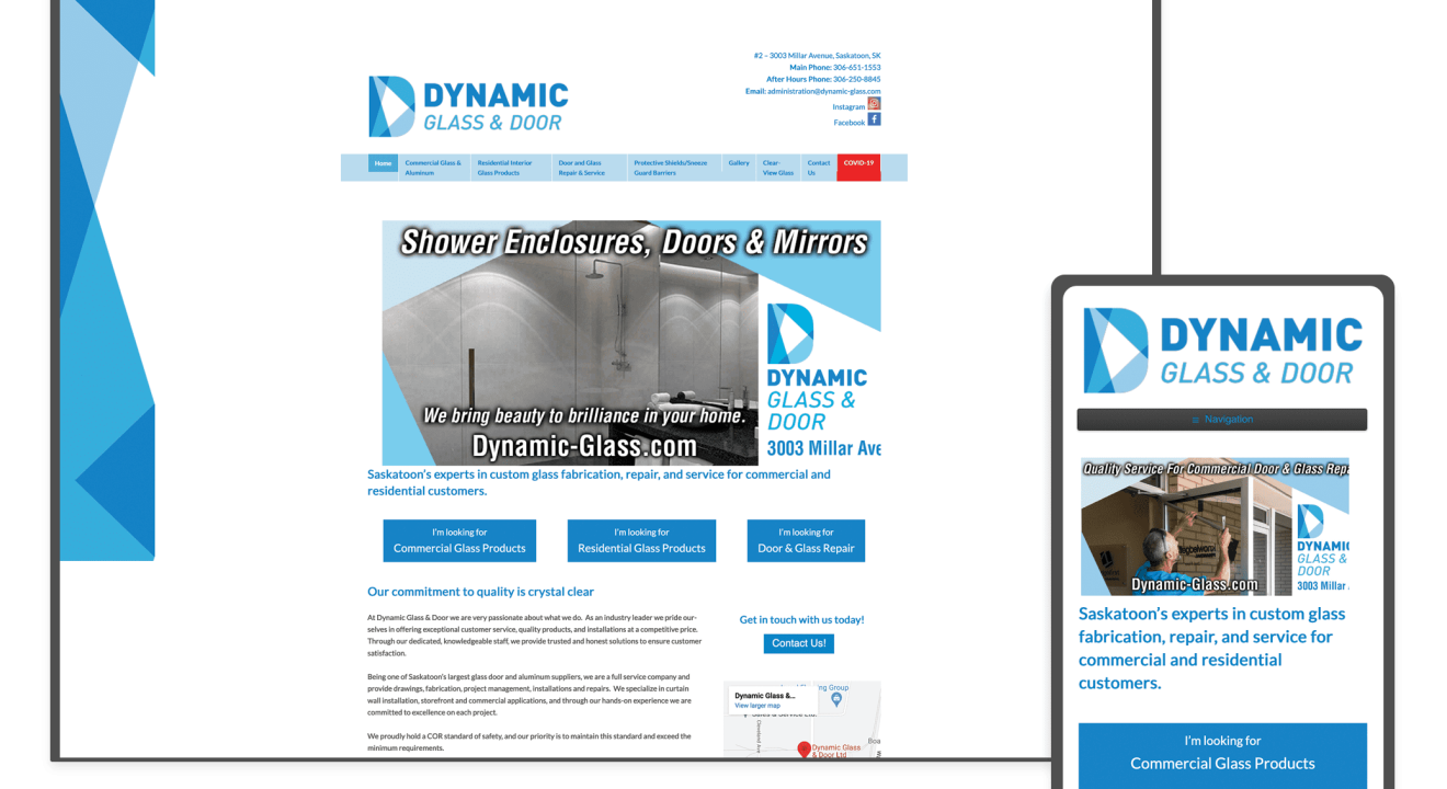 Dynamic Glass & Door in Saskatoon, Saskatchewan
