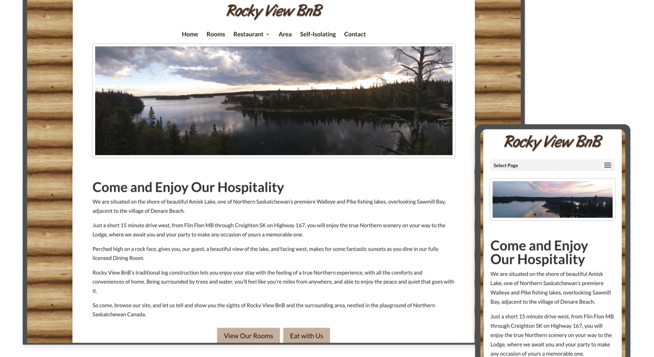 Rocky View BnB in Denare Beach, Saskatchewan