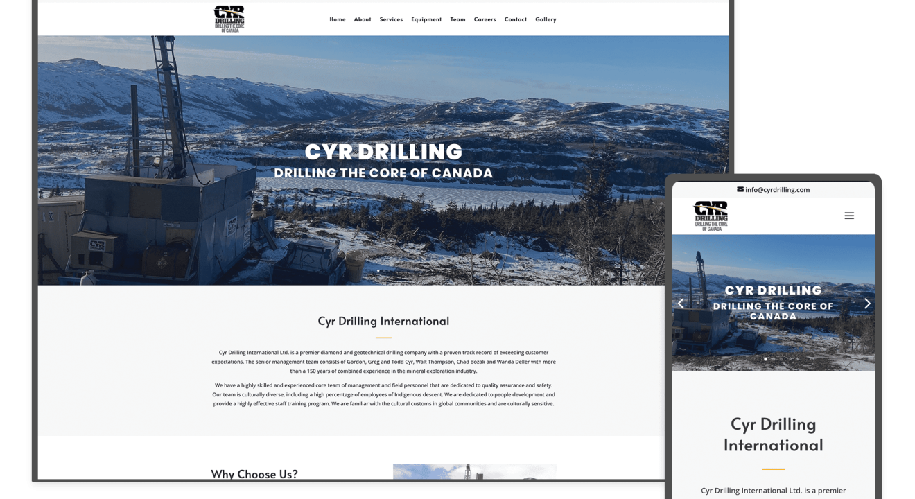 Cyr Drilling International in Winnipeg, Manitoba