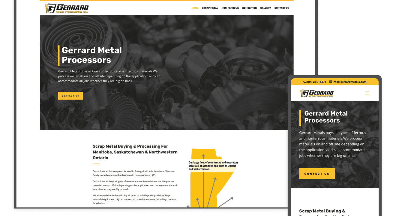 Gerrard Metal Processors Ltd in Portage la Prairie, Manitoba