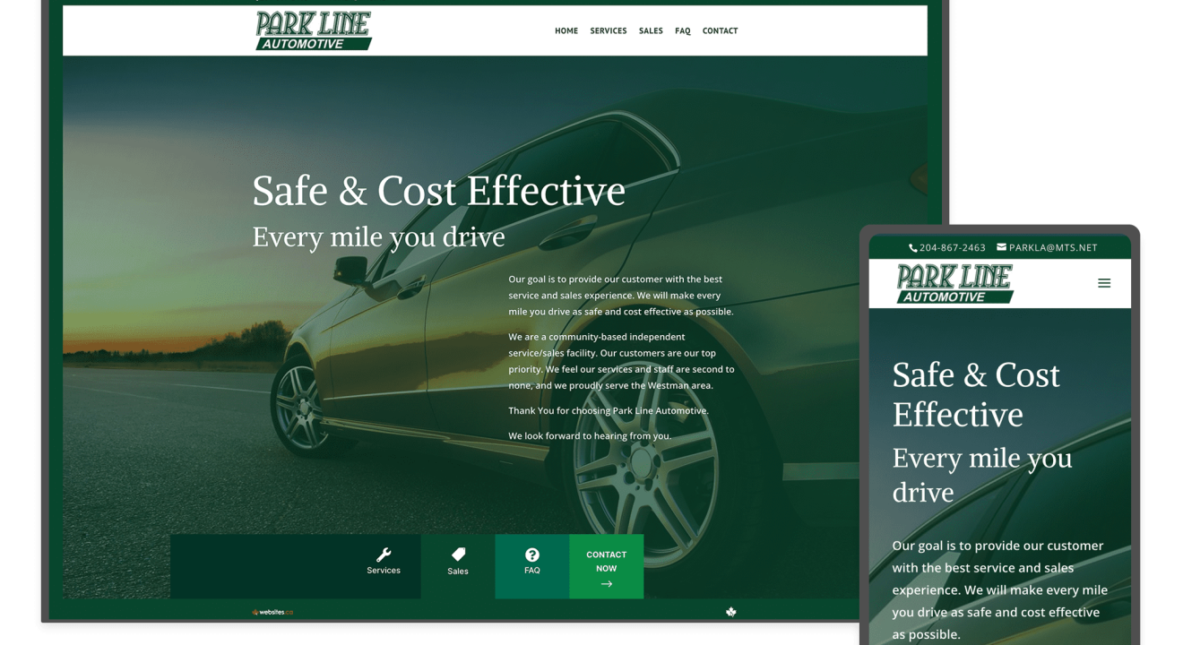 Park Line Automotive Inc in Minnedosa, Manitoba