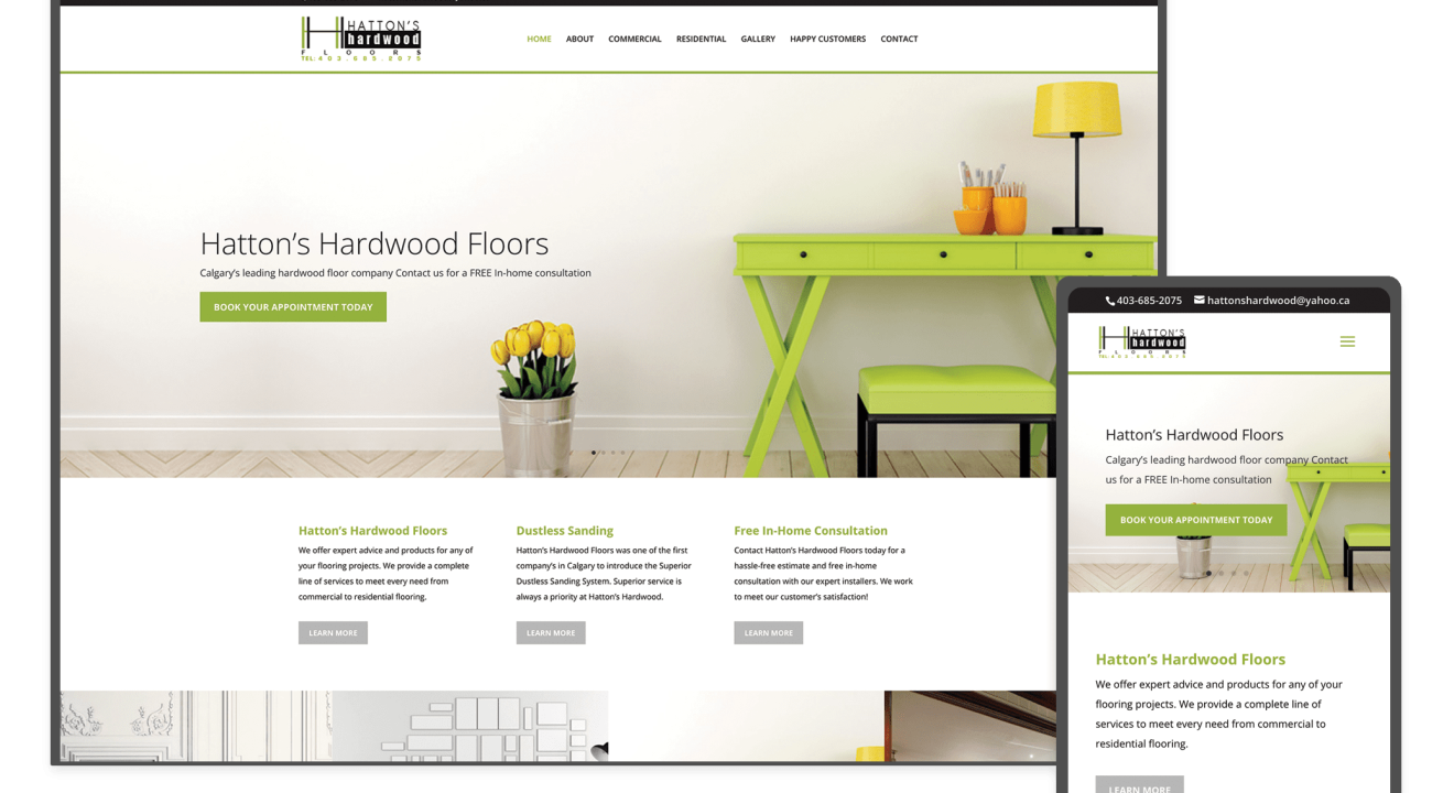 Hatton’s Hardwood Floors in Calgary, Alberta