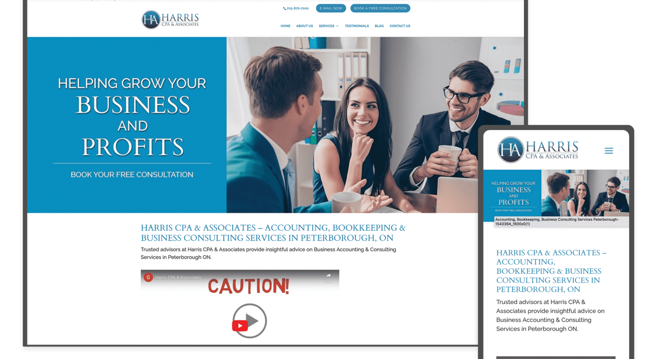 Harris CPA & Associates in Peterborough, Ontario