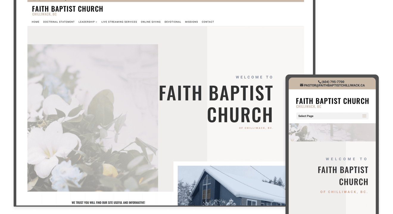 Faith Baptist Church in Chilliwack, BC