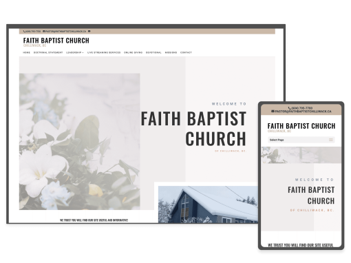 Faith Baptist Church in Chilliwack, BC