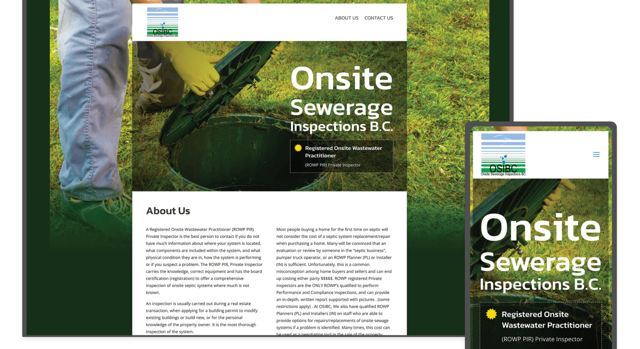 Onsite Sewerage Inspections in Naramata, BC