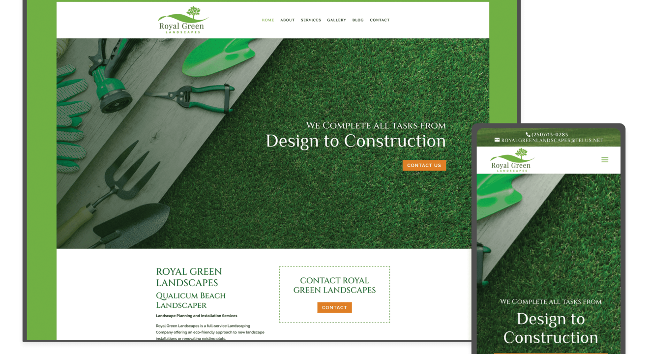 Royal Green Landscapes in Lantzville, BC