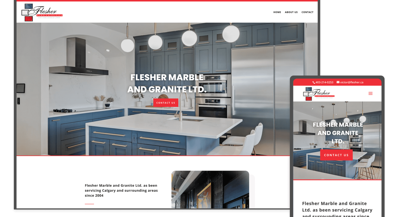 Flesher Marble and Granite in Calgary, Alberta