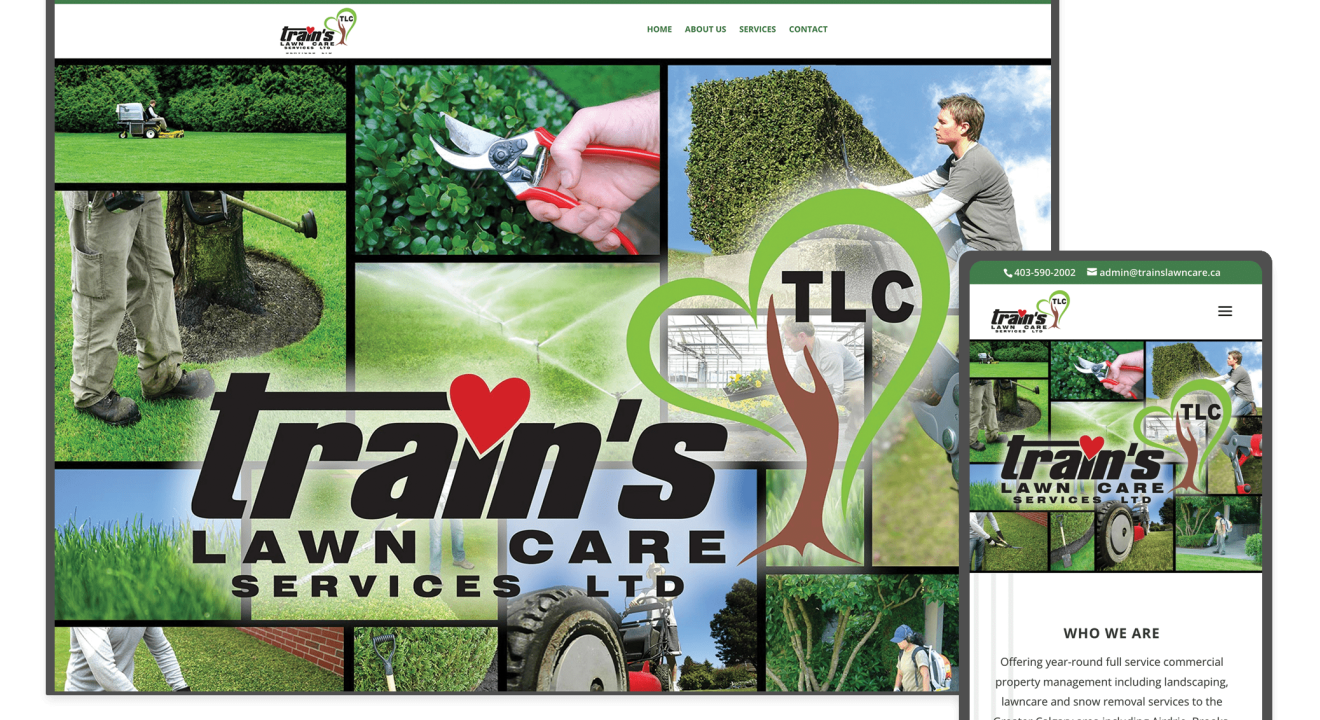 Train’s Lawn Care Services in Calgary, Alberta