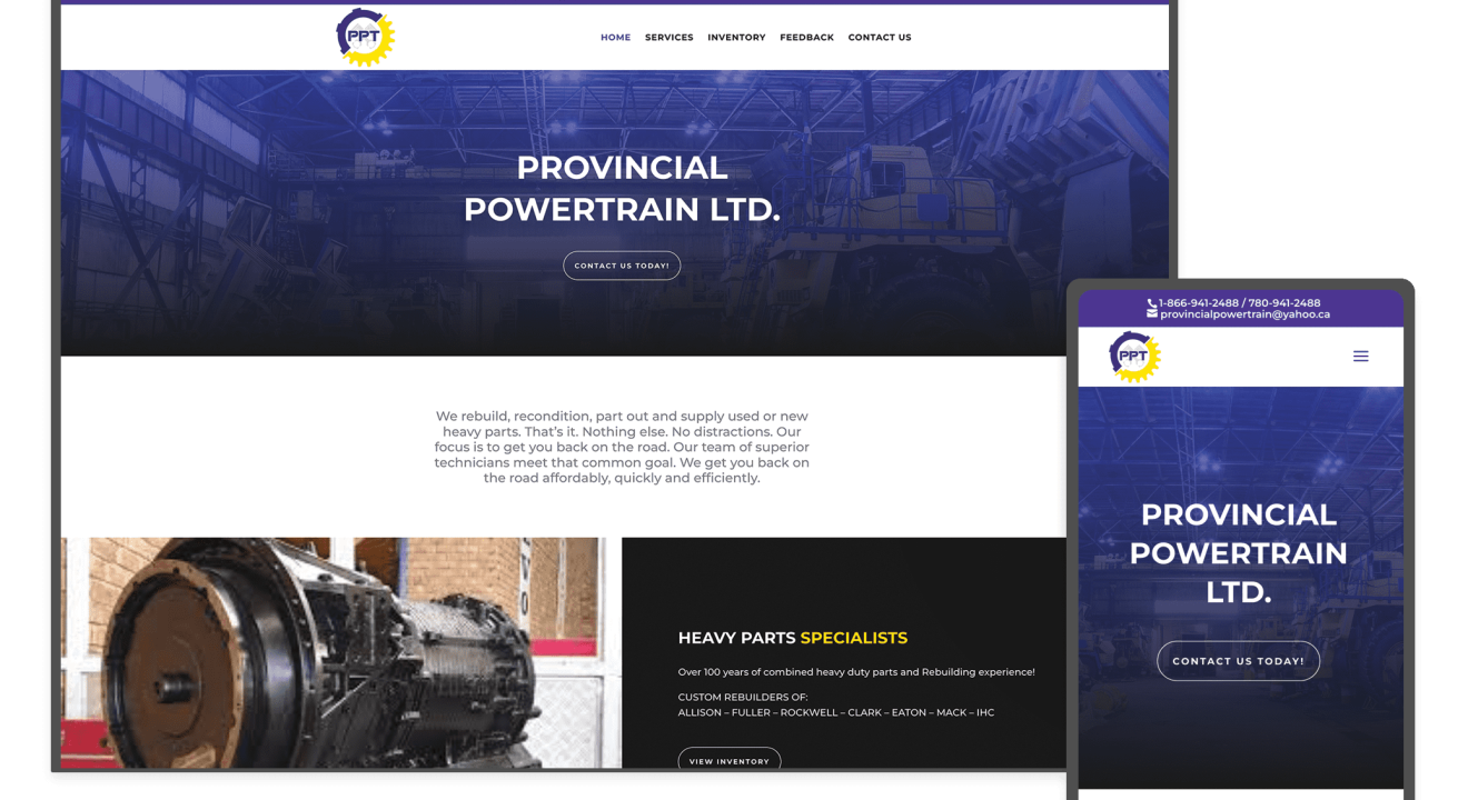 Provincial Powertrain Ltd. in Edmonton, Alberta