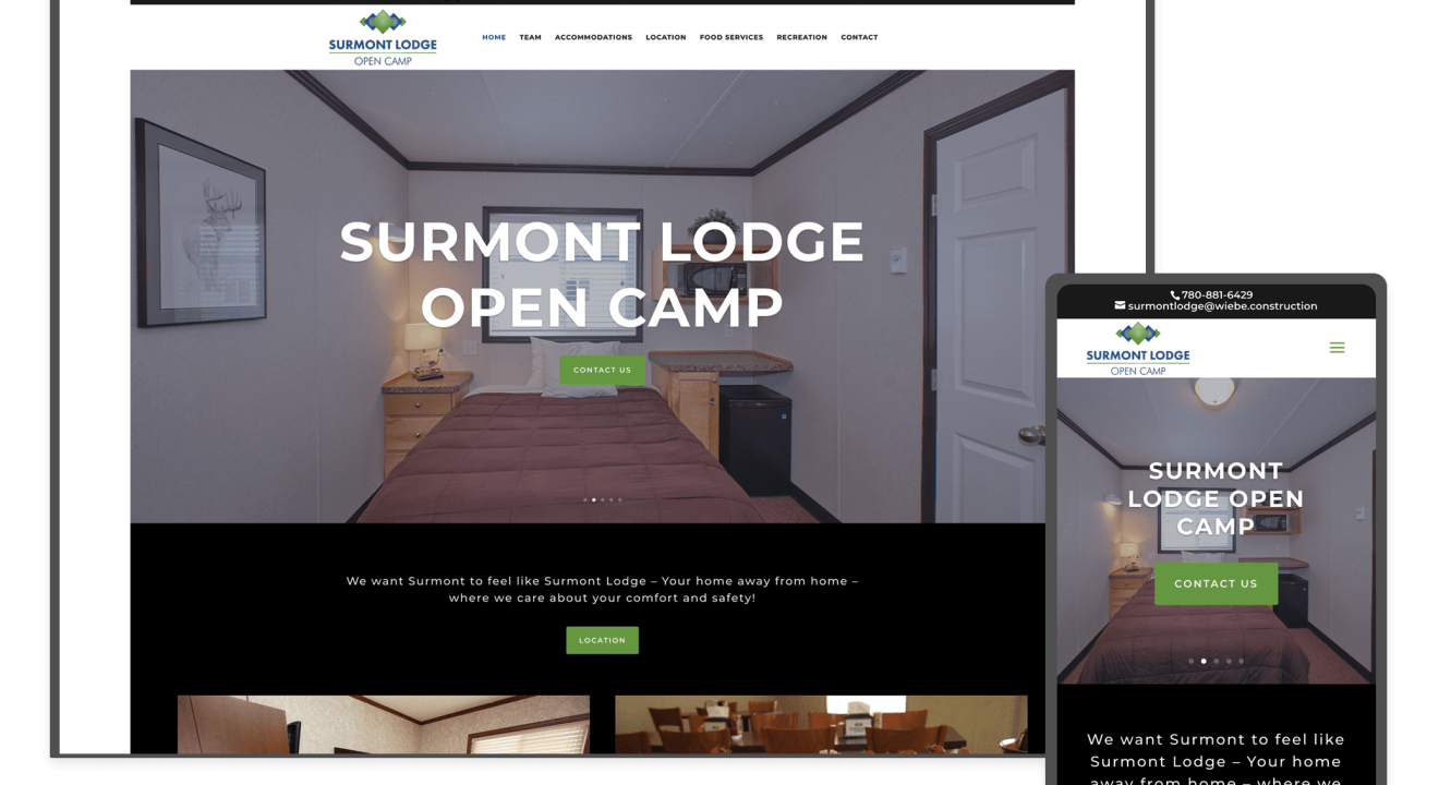Surmont Lodge in Anzac, Alberta