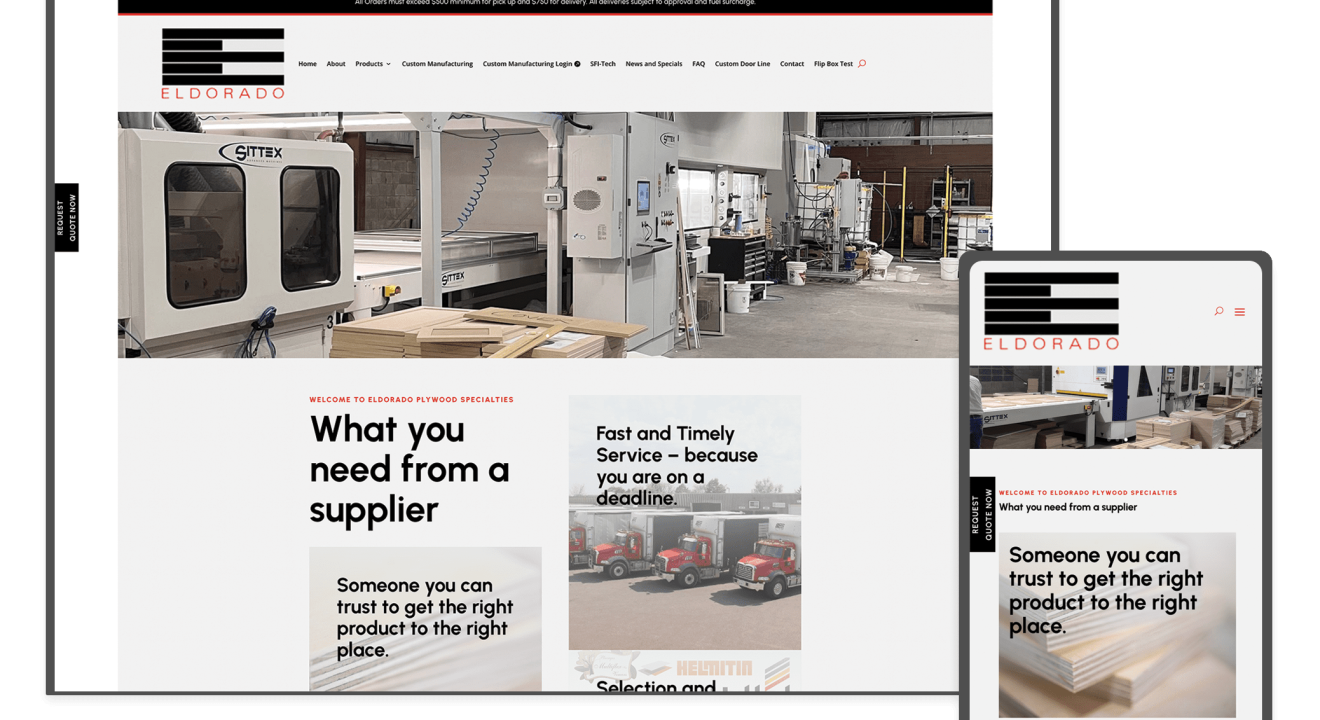Eldorado Plywood Specialties in Kitchener, Ontario
