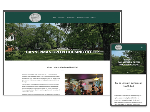 Bannerman Green Housing Co-op in Winnipeg, Manitoba