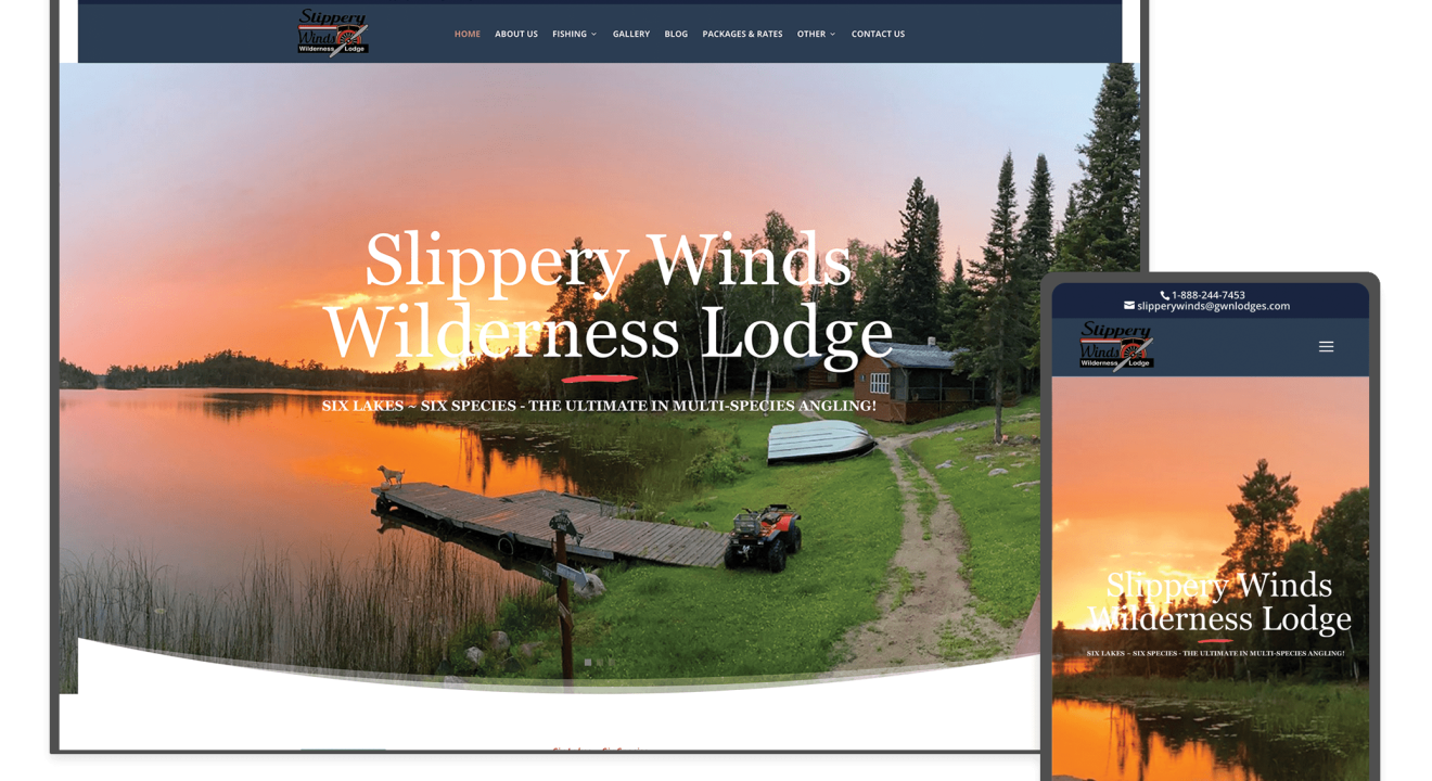 Slippery Winds Wilderness Lodge in Winnipeg, Manitoba