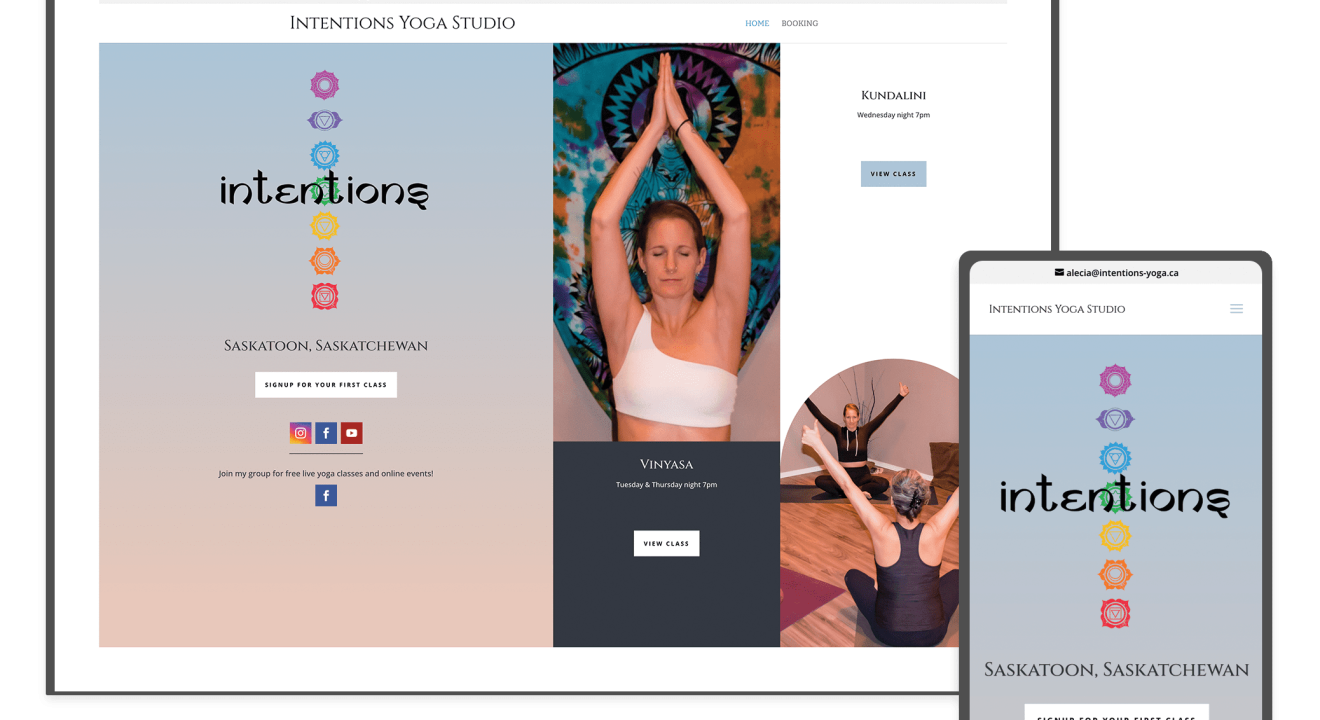 Intentions Yoga in Saskatoon, Saskatchewan