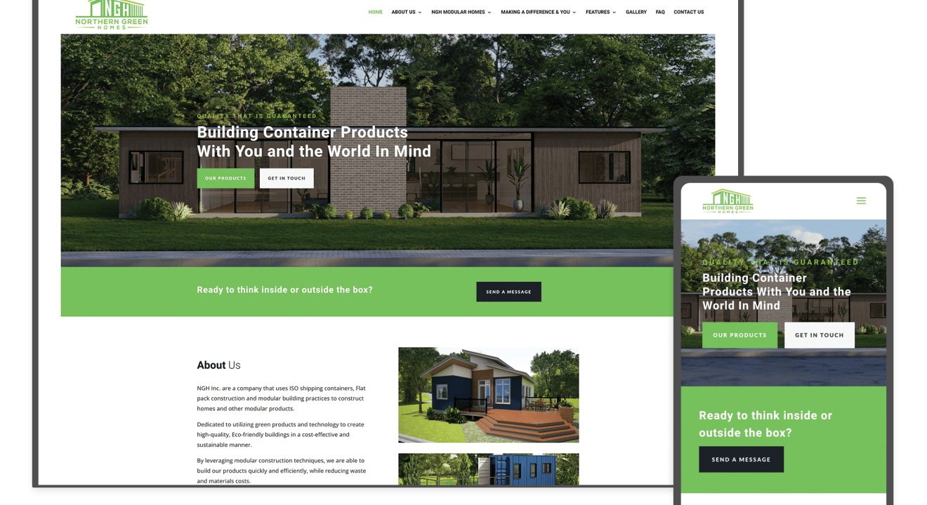 Northern Green Homes in Winnipeg, Manitoba