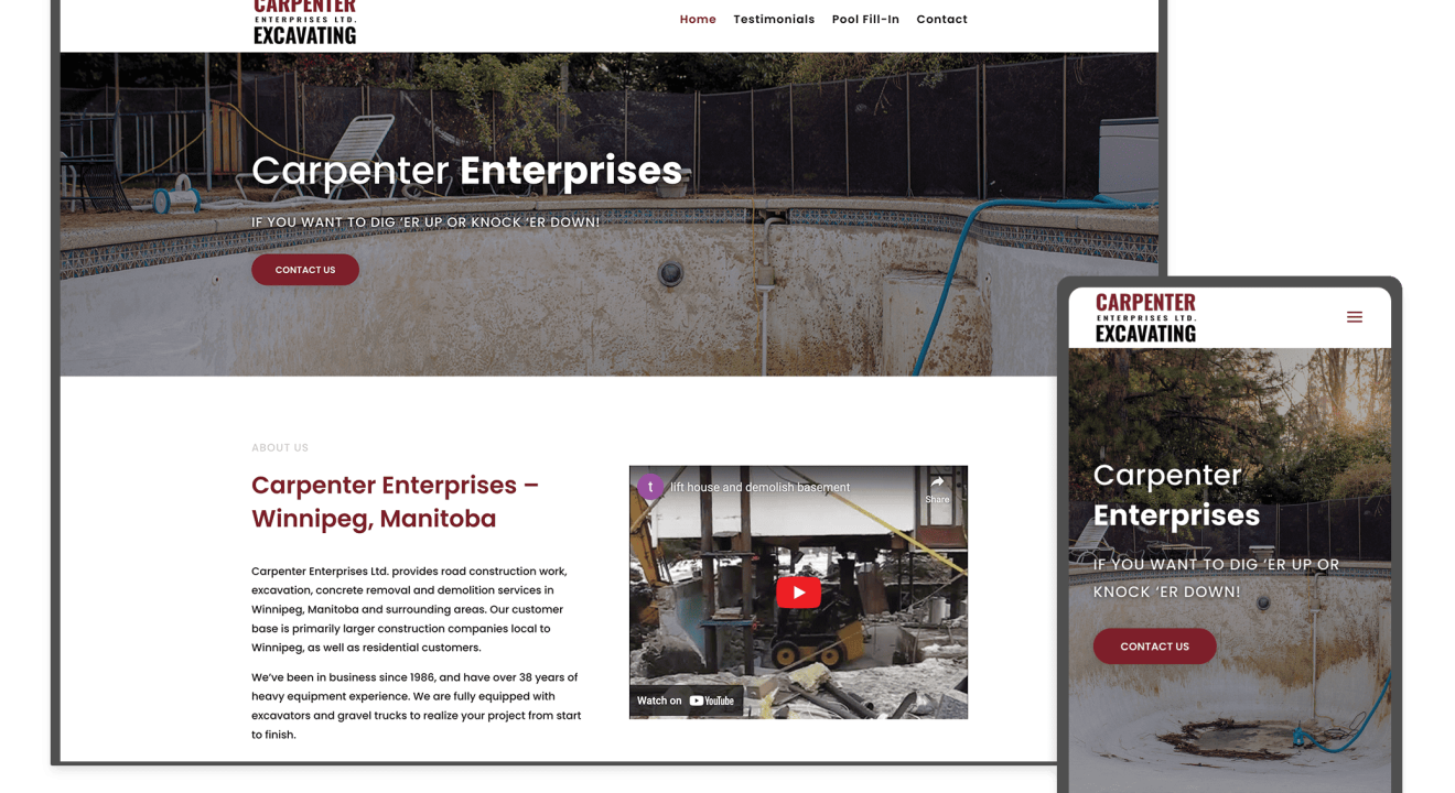 Carpenter Enterprises in Winnipeg, Manitoba