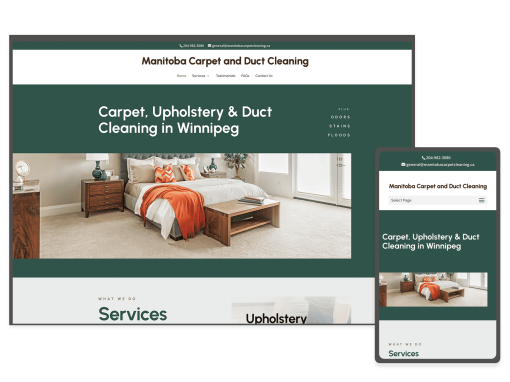 Manitoba Carpet and Duct Cleaning in Winnipeg Manitoba