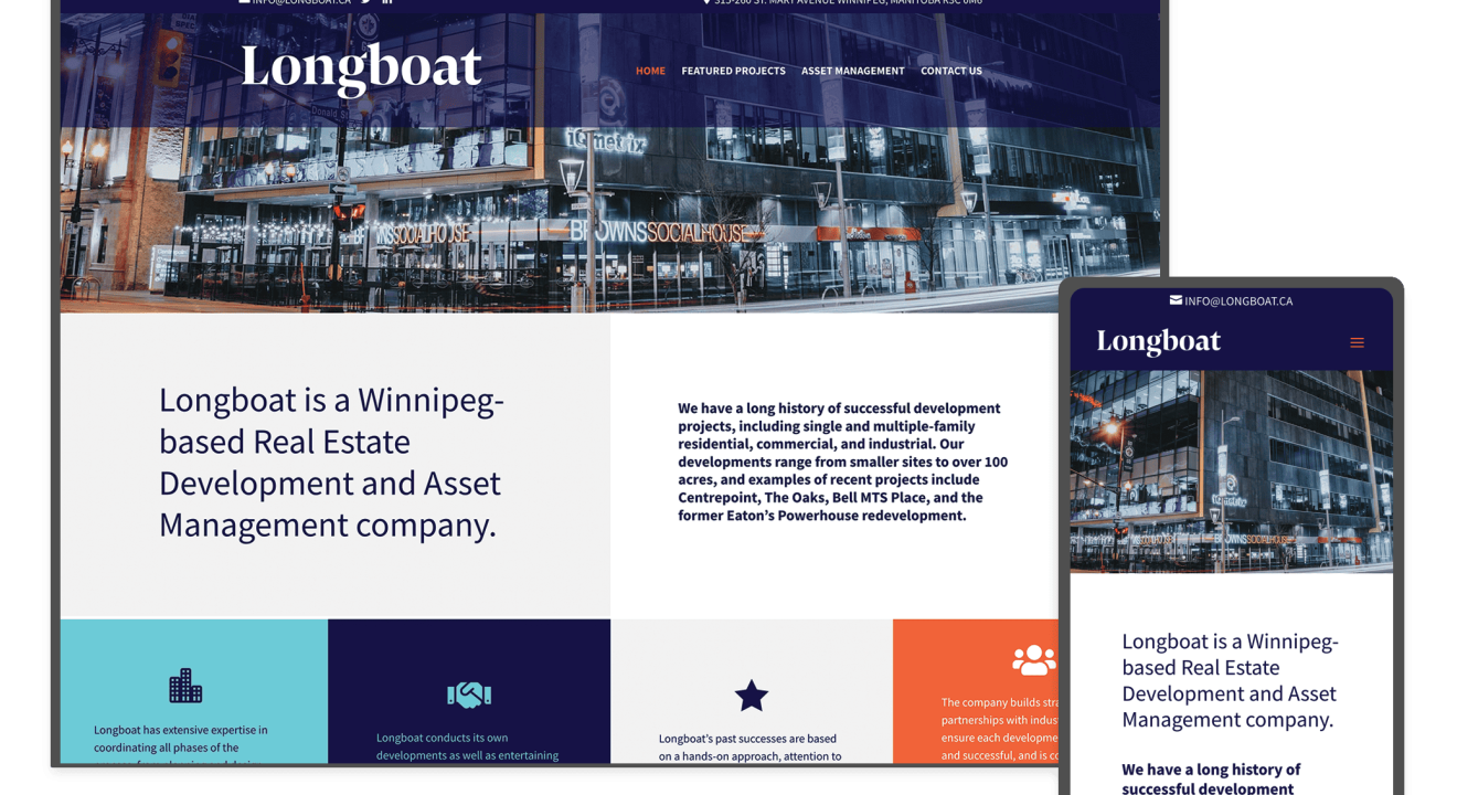 Longboat in Winnipeg, Manitoba