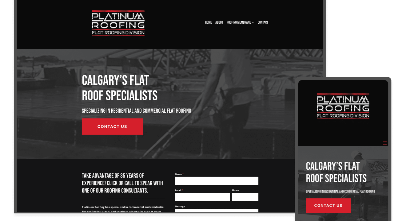 The Flat Roof Specialists in Calgary, Alberta