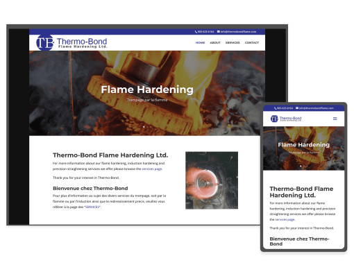 Thermo-Bond Flame Hardening in Mississauga, Ontario