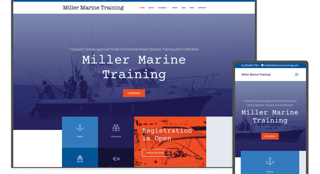 Miller Marine Training in Gabriola, BC