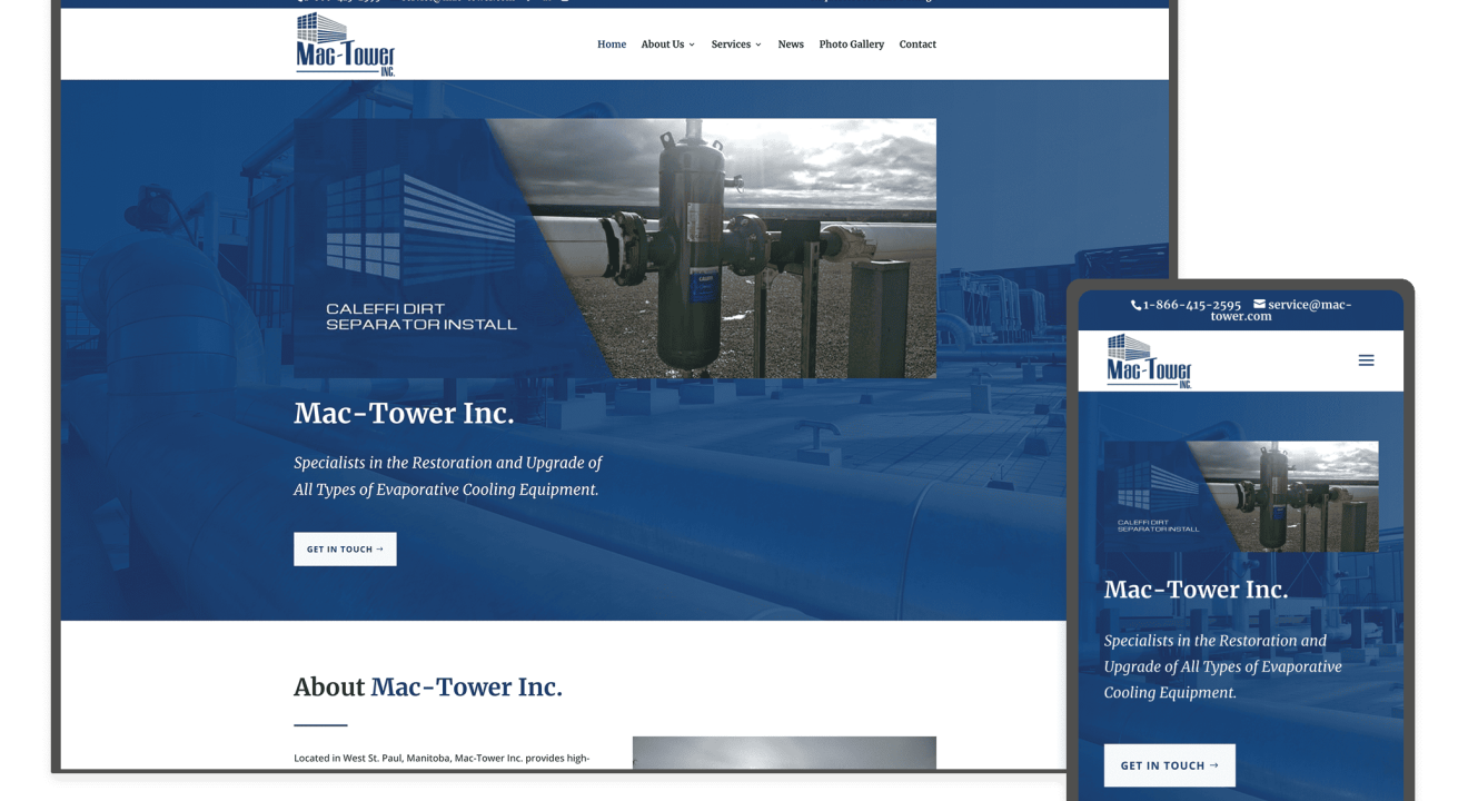 Mac-Tower in West St. Paul, Manitoba
