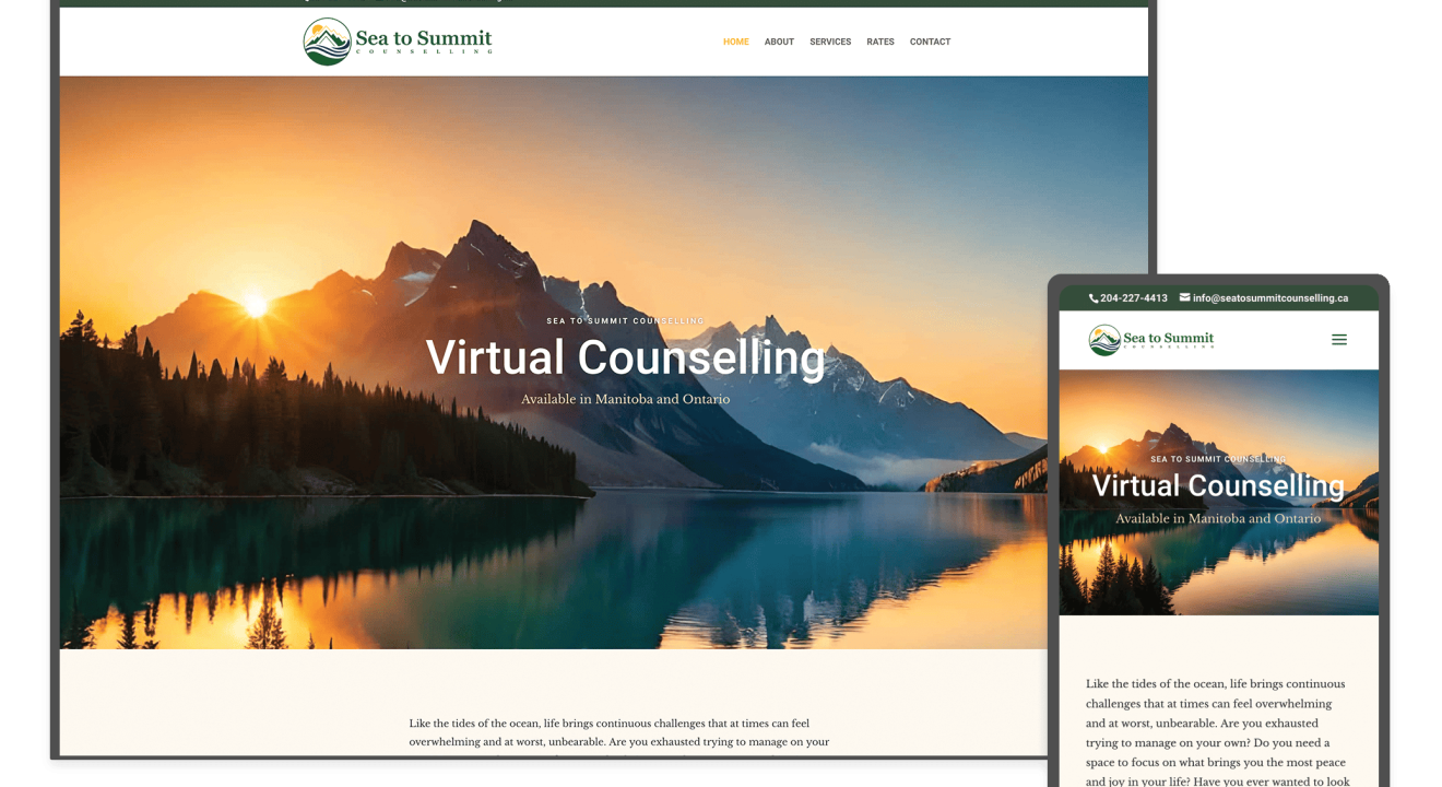 Sea to Summit Counselling in Winnipeg, Manitoba