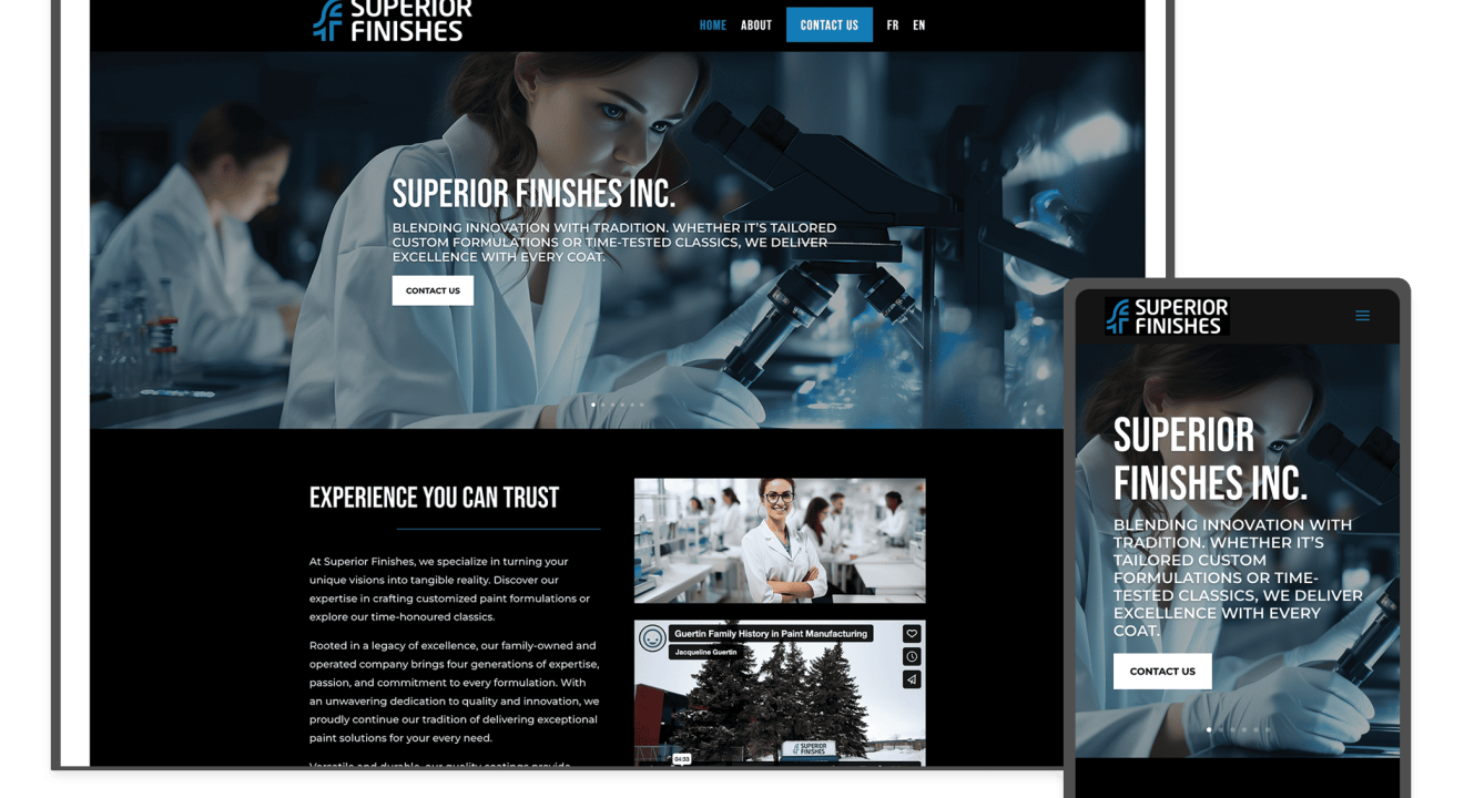 Superior Finishes in Winnipeg, Manitoba
