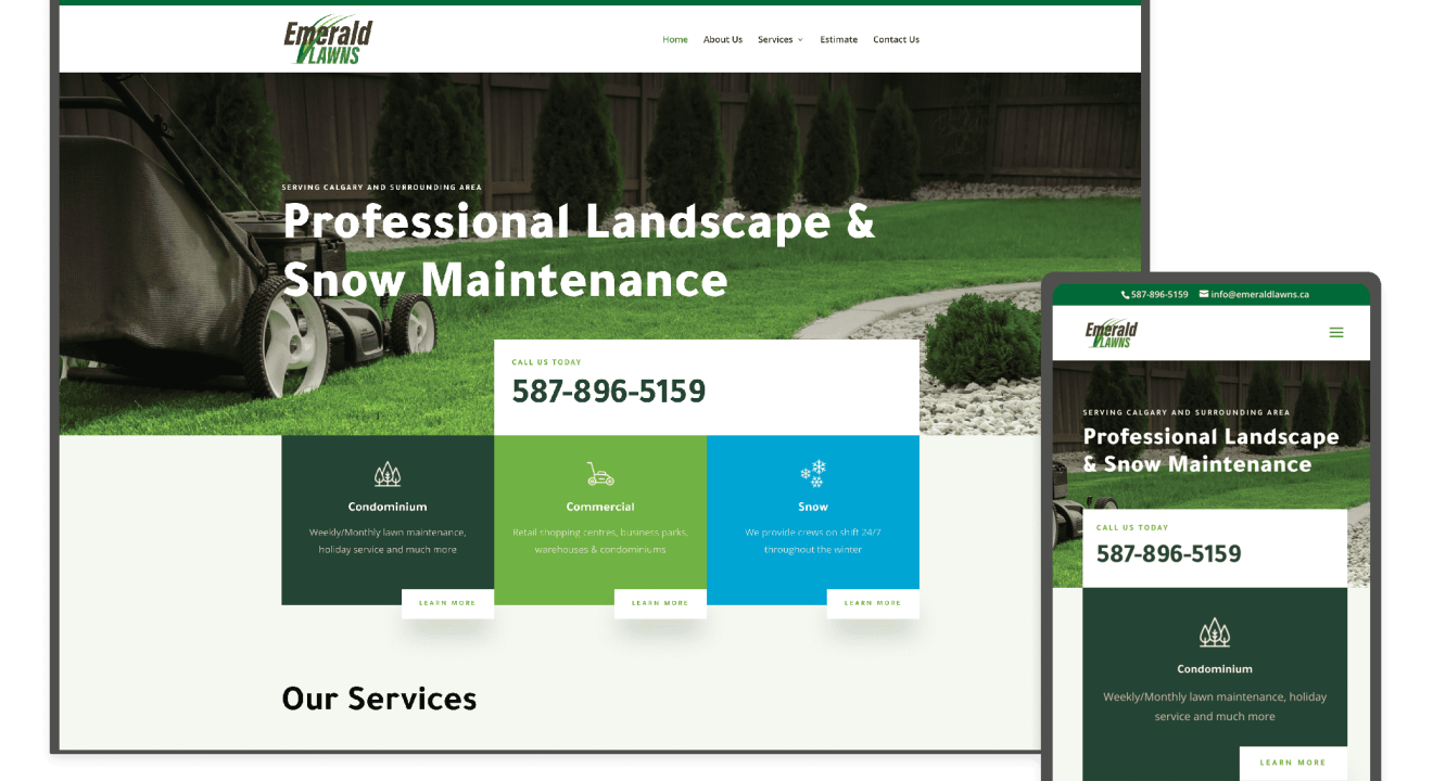 Emerald Lawns in Calgary, Alberta