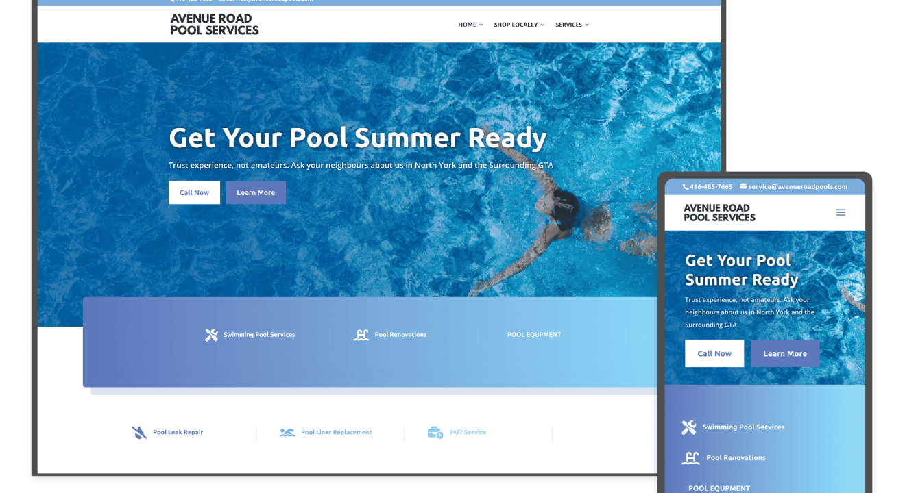 Avenue Road Pool Services in Toronto, Ontario