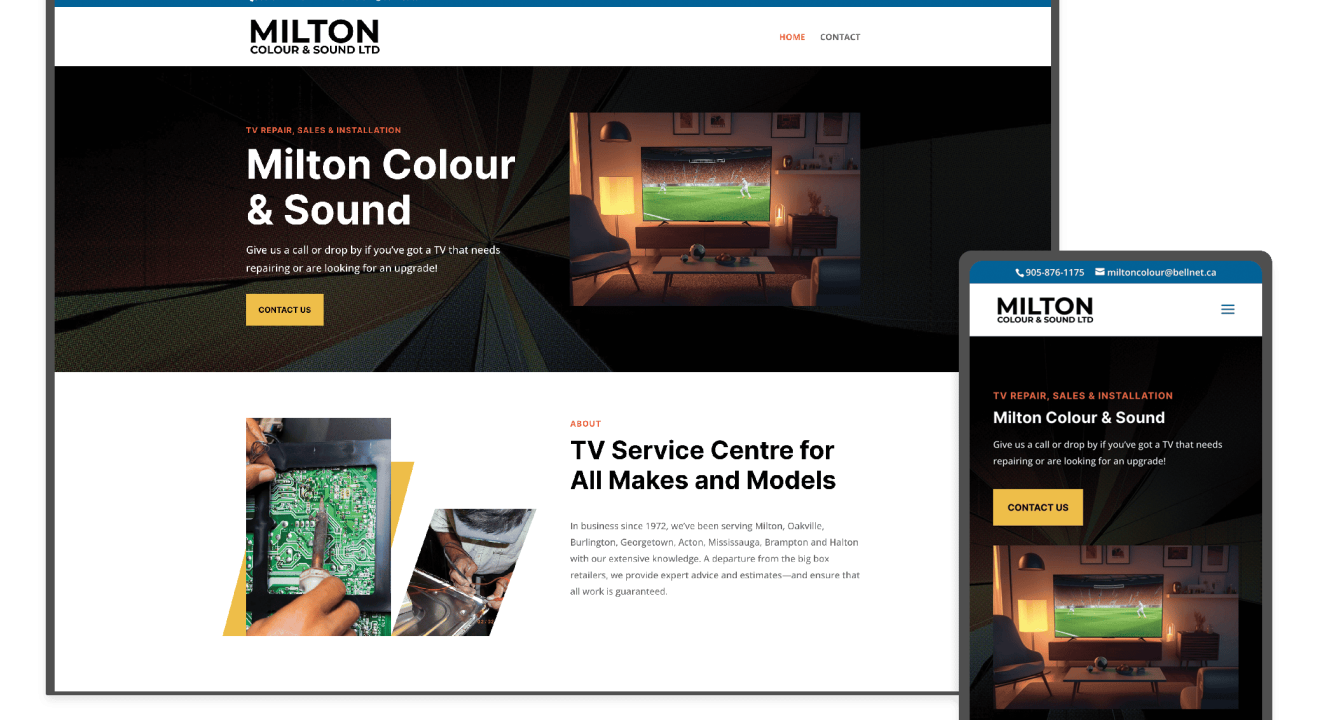 Milton Colour & Sound in Milton, Ontario