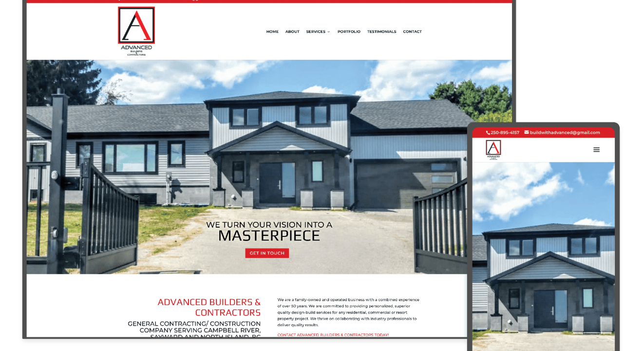 Advanced Builders & Contractors in Sayward, BC