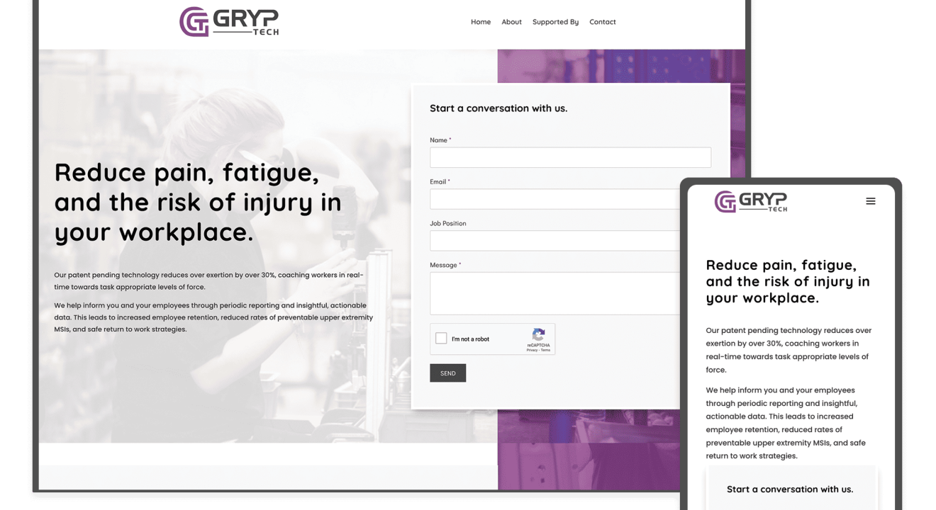 GRYP Technologies in Winnipeg, Manitoba
